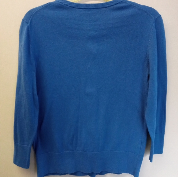 Ann Taylor Essentials Blue Cardigan - Picture 4 of 4